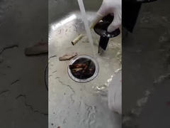 2800r / min 200 * 200 * 400mm جهاز التخلص من نفايات الطعام مع مفتاح اختياري